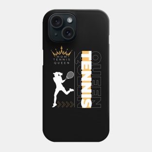 tennis queen mom Phone Case