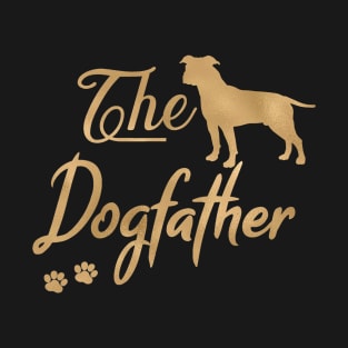 American Staffordshire Terrier Dogfather T-Shirt