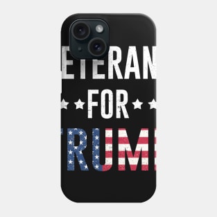 Veterans for Trump Tee – Trump Make America Great Again Phone Case