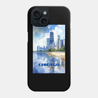 Chicago Cityscape Phone Case