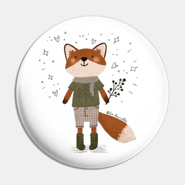 Mr Fox Pin by LeFacciotte