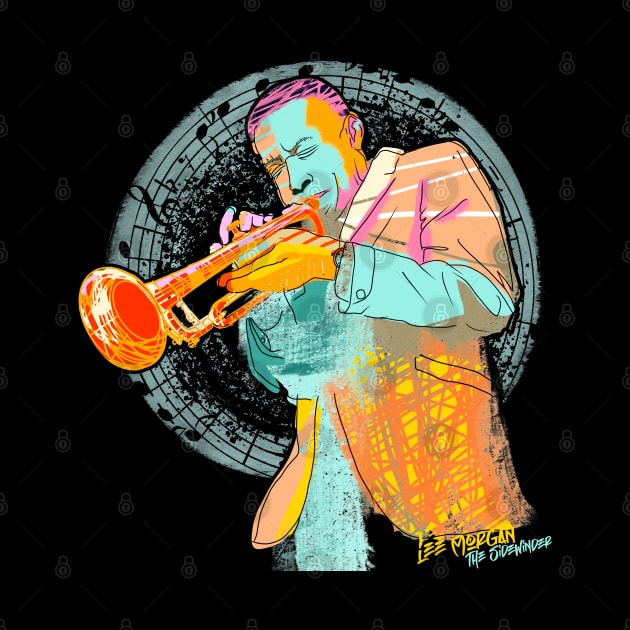 Lee Morgan Jazz Art Print by comecuba67