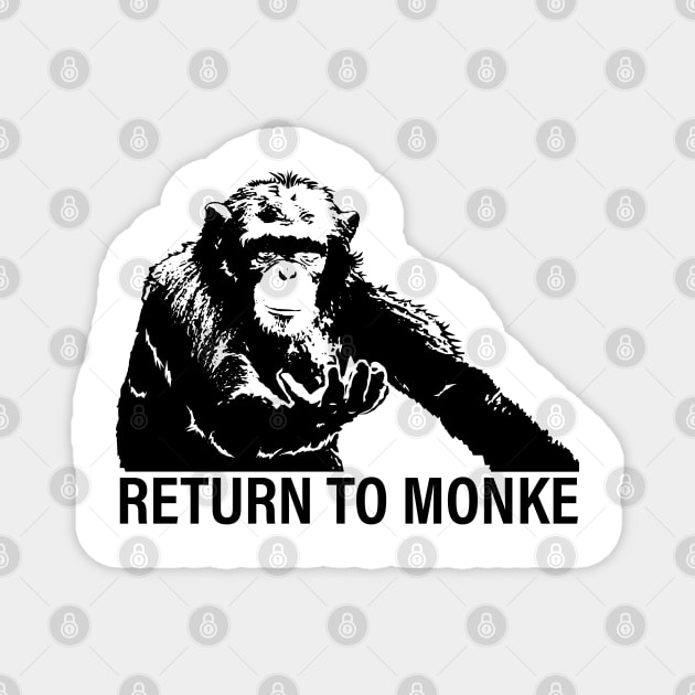 Return to Monke Magnet by LukeRosenbergCreative