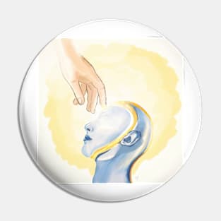 Touched By Divinity Pin