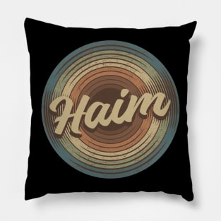 Haim Vintage Vinyl Pillow