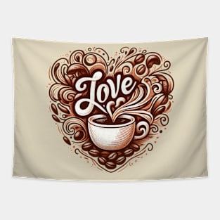 Coffee Love II Tapestry