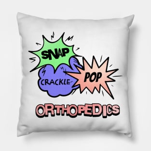 Snap Crackle Pop Orthopedics Pillow