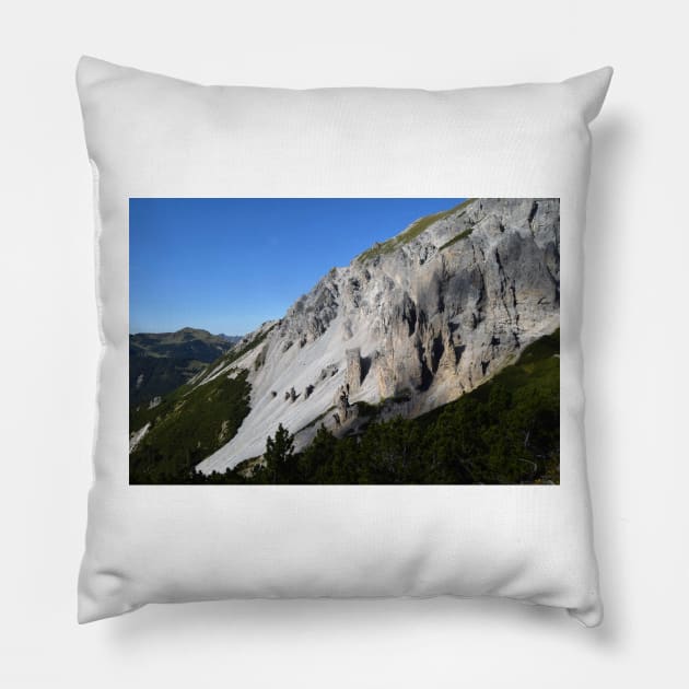 Malbun, Switzerland Pillow by golan22may