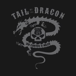 skull tail dragon T-Shirt