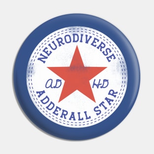 Adderall Star Pin