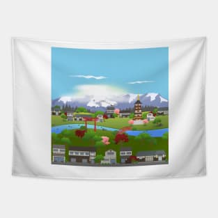 Sims 4 Komorebi Tapestry