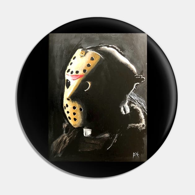 Jason Voorhees Pin by Kozna_art