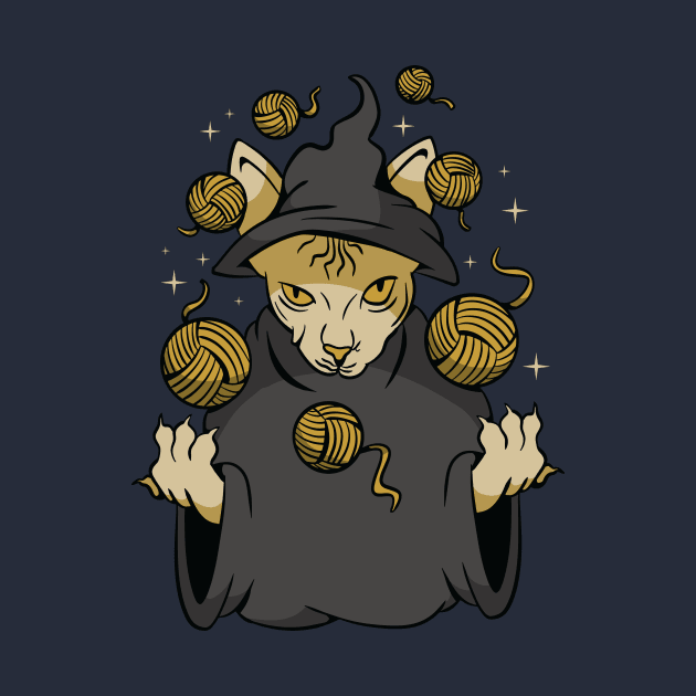 Wizard Cat by Cosmo Gazoo