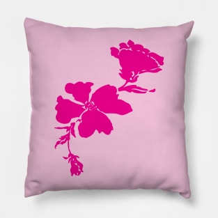 Picturesque Pink Flower :) Pillow