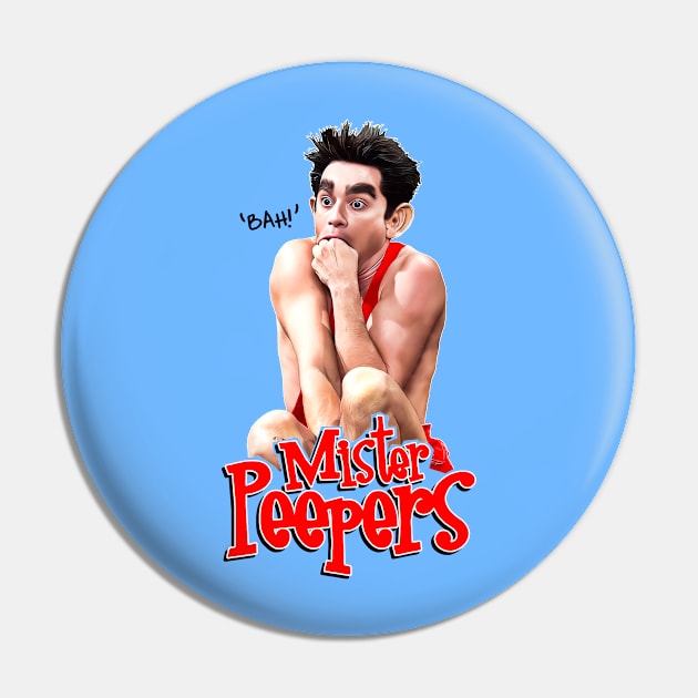 Mr. Peepers Pin by darklordpug