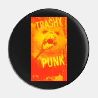 Trashy Punk - Orange Pin