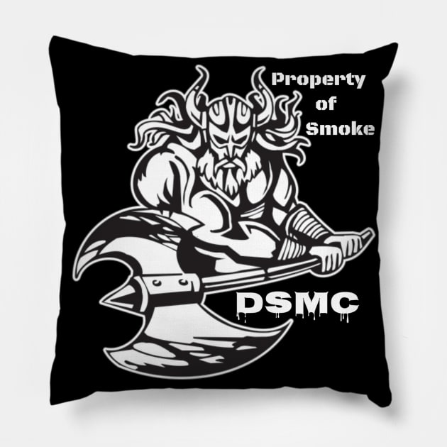 Property of Smoke Pillow by Author Kristine Allen Merchandise