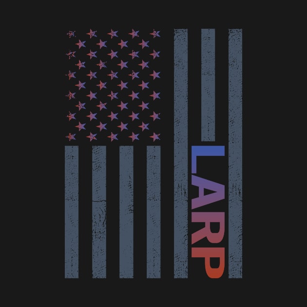 American Flag Larp Larping RPG Roleplay Roleplaying Role Playing by tyeshawalthous