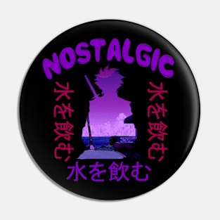 Nostalgic - Rare Japanese Vaporwave Aesthetic Pin