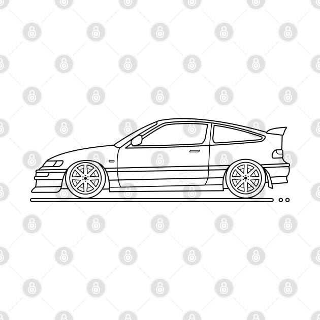 crx jdm B by garistipis