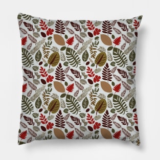 Tropical Foliage Paradise: Nature's Canopy Collection Pillow