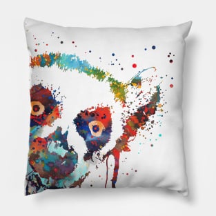 Lemur peeking Pillow