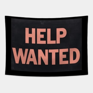 HELP WANTED Tapestry