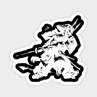 Ghost of Tsushima, Samurai (White) Magnet