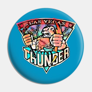 Las Vegas Thunder Hockey Pin