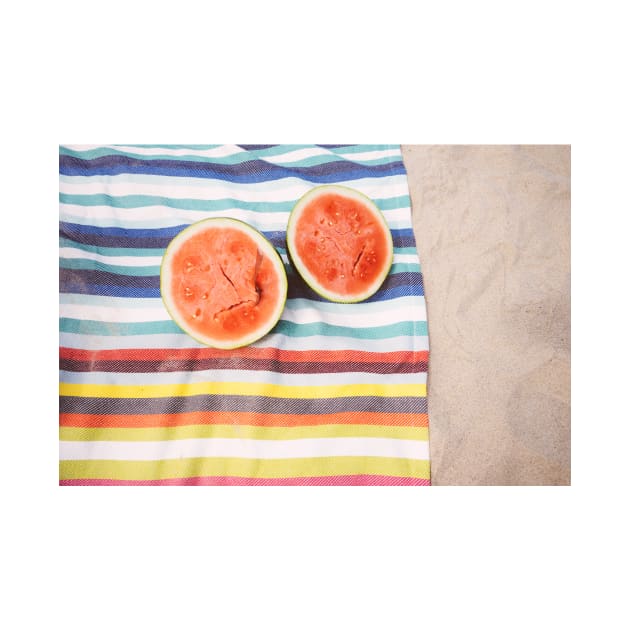 Summer Beach Watermelon by NewburyBoutique