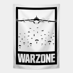 Military. Warzone. Battle royale Tapestry