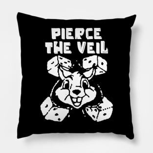 pierce the veil bunny dice Pillow