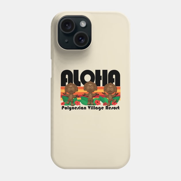 Aloha! Polynesian Village Phone Case by WearInTheWorld