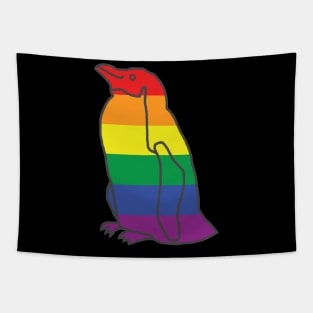 Little Penguin Pride Tapestry