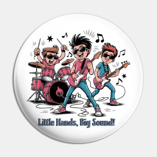 Mini Rockstars - Kid Band Jam Session Pin