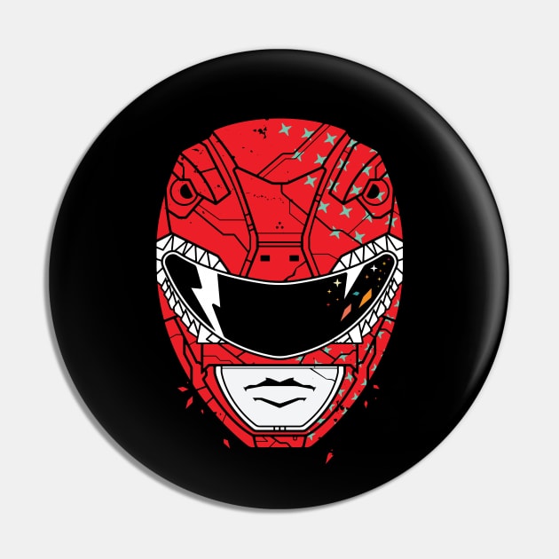 Red Ranger Pin by BadBox