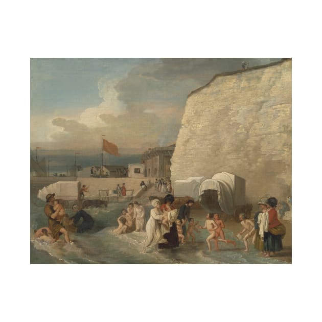 The Bathing Place at Ramsgate by Benjamin West by Classic Art Stall