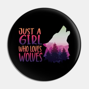 Just a girl who loves wolves wolf loverr Pin