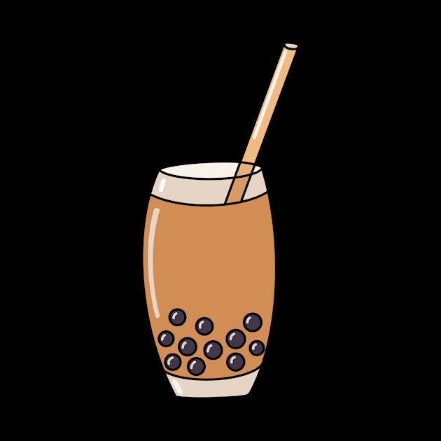 Bubble Tea by Kelly Louise Art