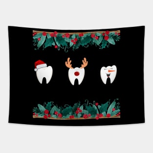 Dental xmas squad Tapestry