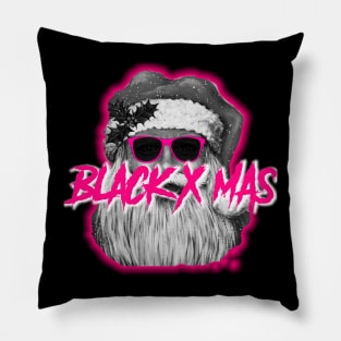 MERRY BLACK CHRISTMAS Pillow