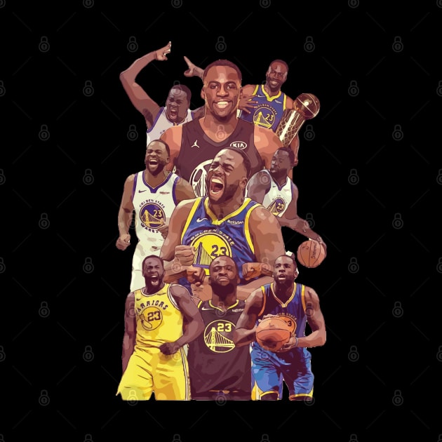 Draymond Green Basketball by Playful Creatives