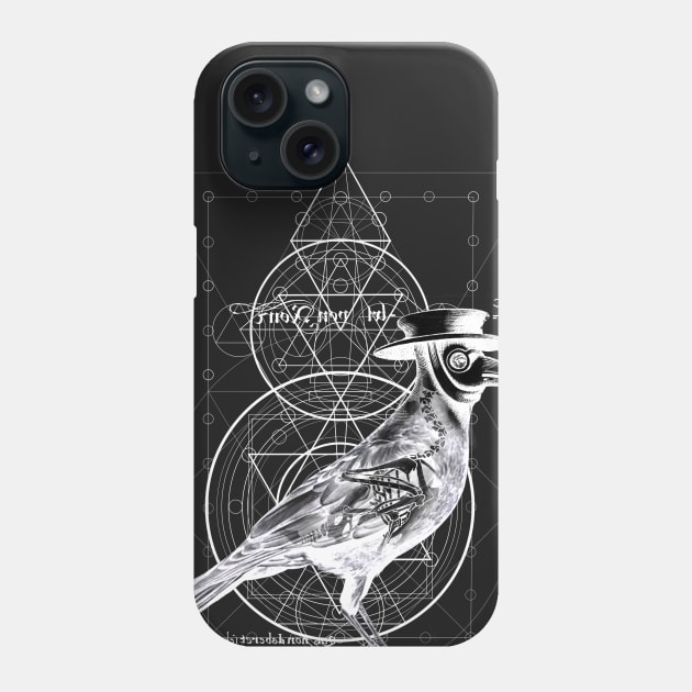 The Plague Raven Dark Phone Case by Anthraey