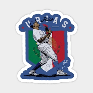 julio urias mexican flag Magnet