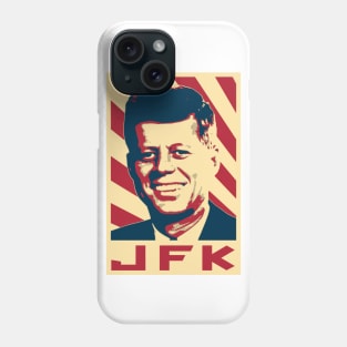 JFK Retro Propaganda Phone Case