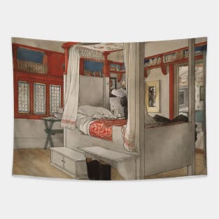 Daddy's Room. From A Home by Carl Larsson Tapestry