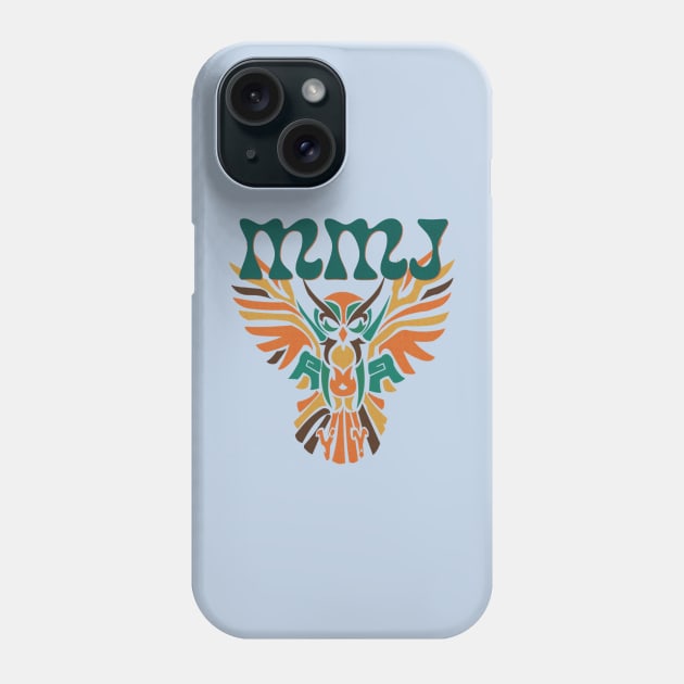 My Morning Jacket MMJ Owl stencil Phone Case by Trigger413