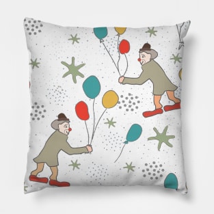 Clowns Pillow