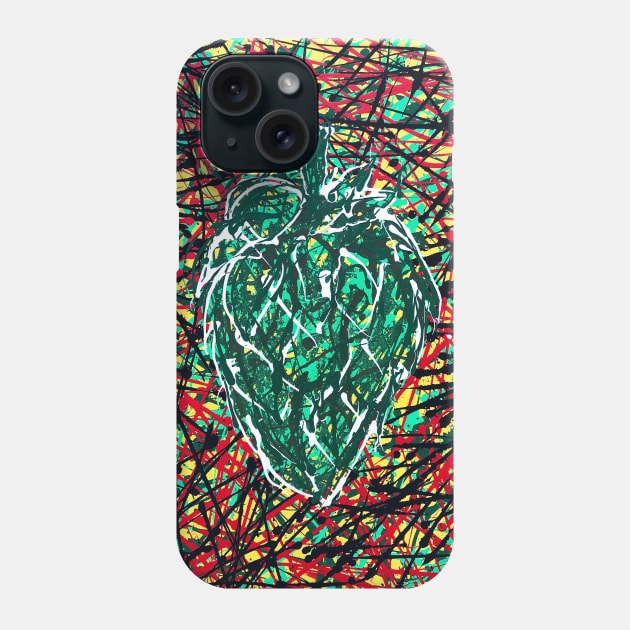 Jackson Pollock Hop Phone Case by realartisbetter