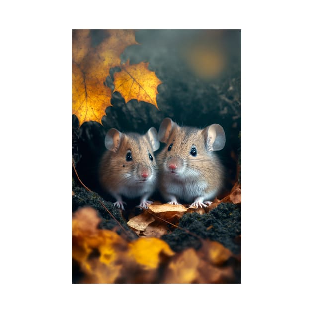 a Couple of cute mouses 1 by redwitchart